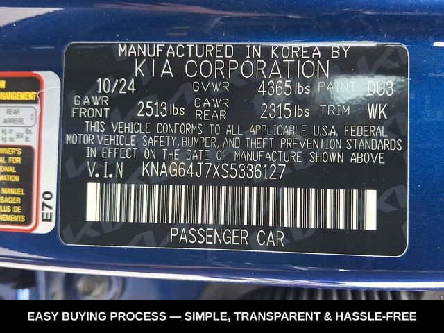 Used 2025 Kia K5 GT-Line w/ GT-Line Premium Package FWD image 34