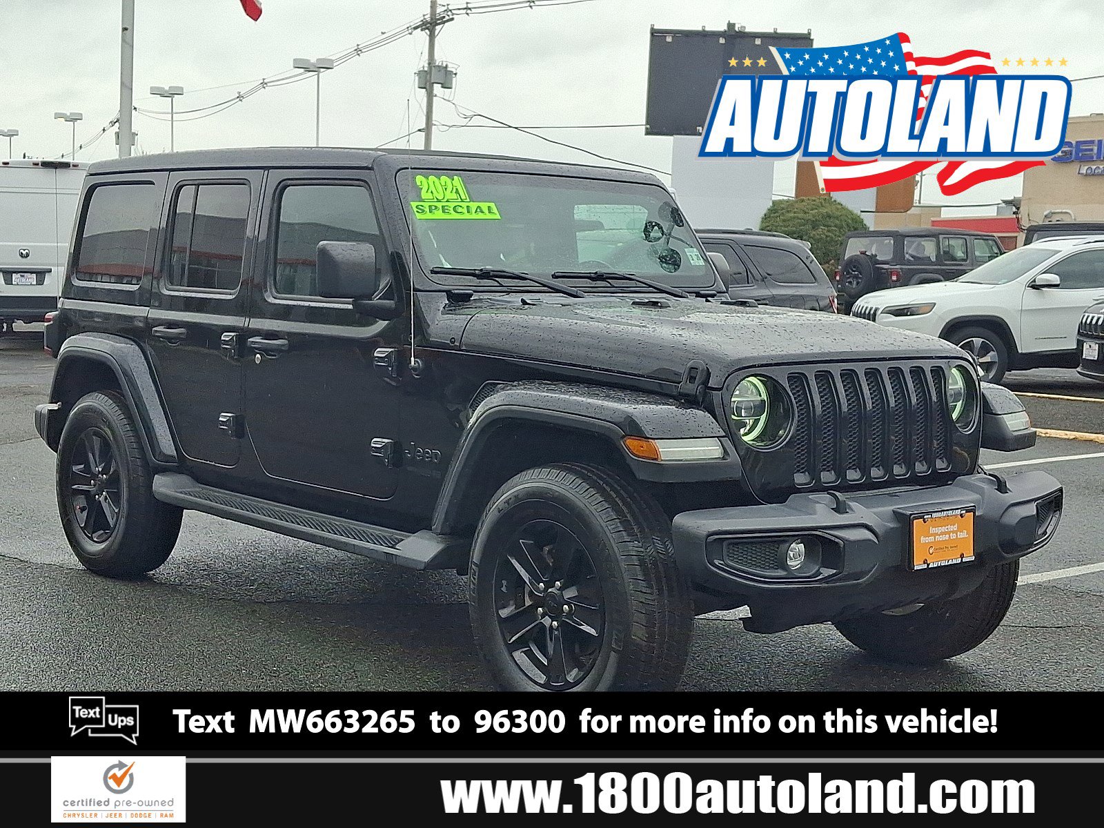 Used 2021 Jeep Wrangler Unlimited Sahara