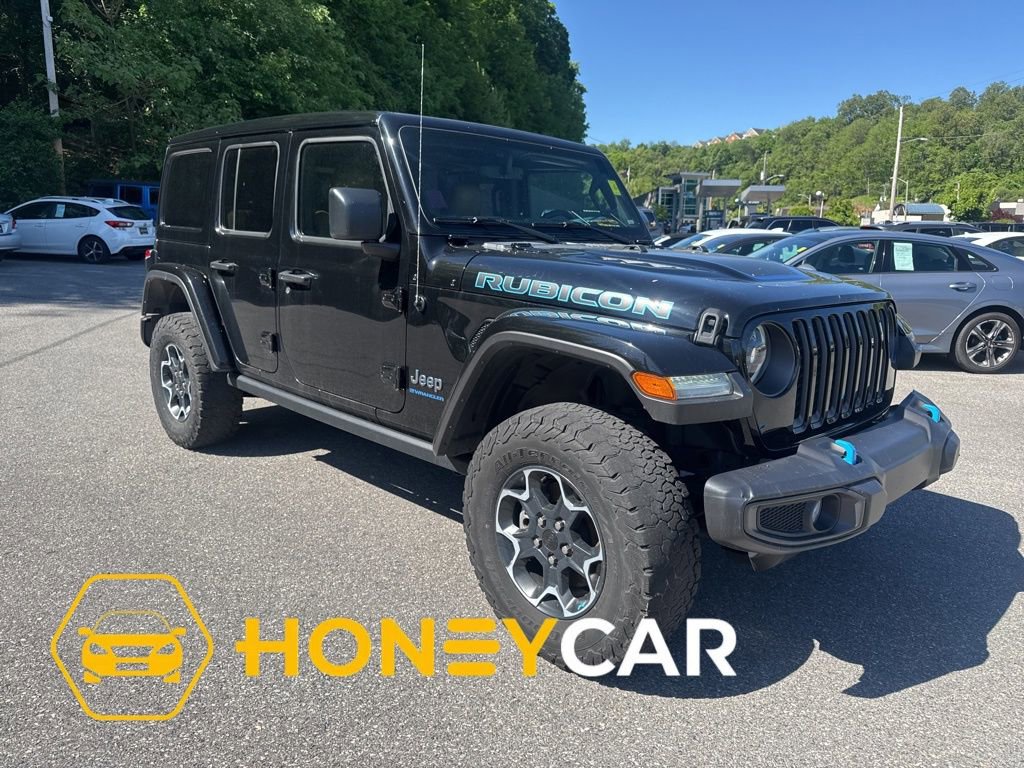 Used 2023 Jeep Wrangler Unlimited Rubicon 4xe w/ Cold Weather Group AWD/4WD image 1