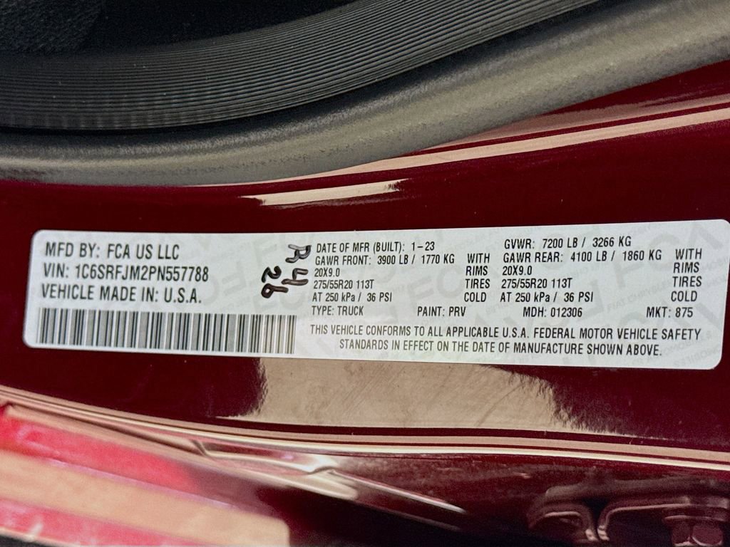 Certified 2023 RAM 1500 Laramie AWD/4WD image 29