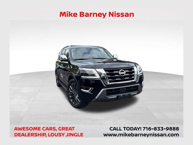 Used 2022 Nissan Armada Platinum w/ Captain's Chairs Package