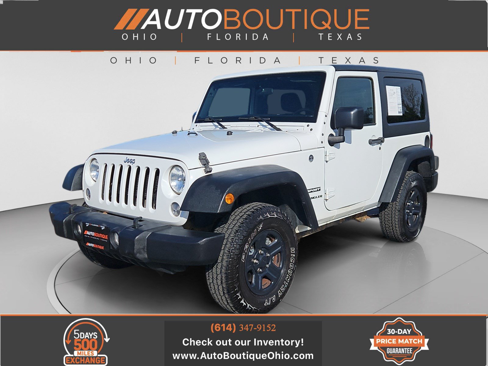 Used 2016 Jeep Wrangler Sport w/ Connectivity Group