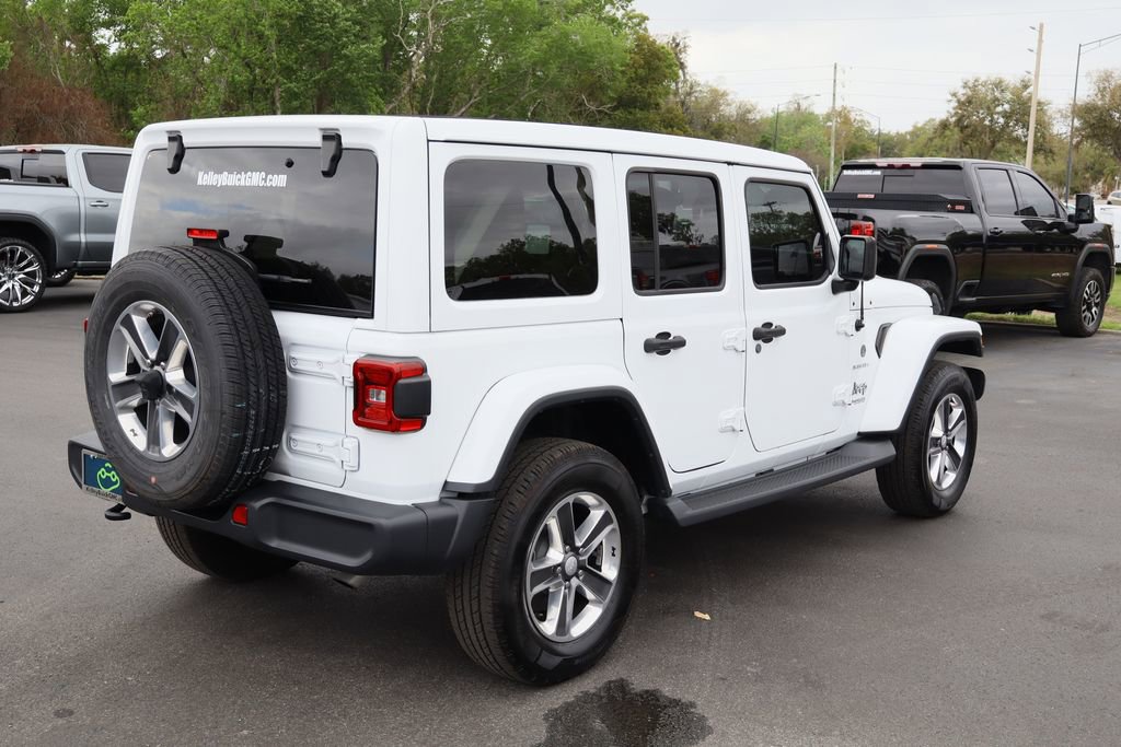 Used 2021 Jeep Wrangler Unlimited Sahara image 8