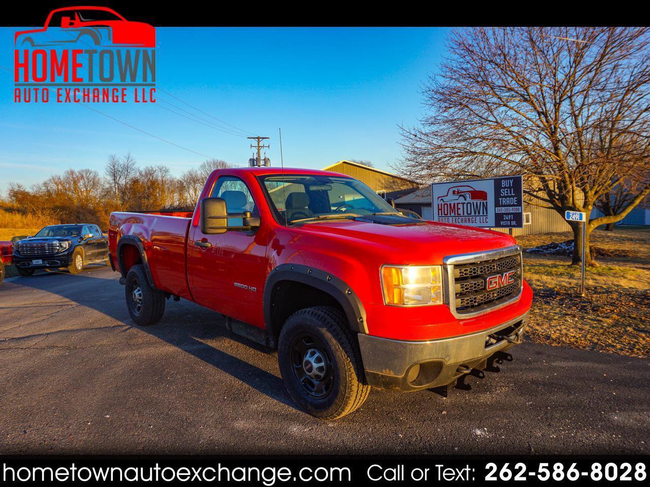 Used 2012 GMC Sierra 2500 W/T w/ Snow Plow Prep Package