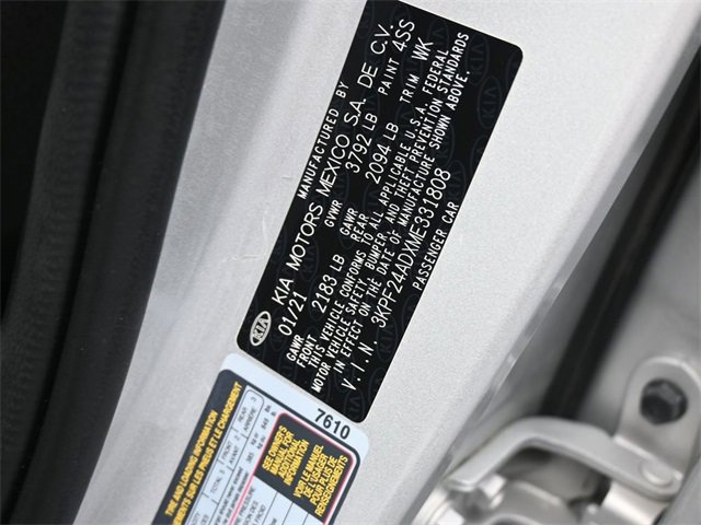 Used 2021 Kia Forte LXS image 20