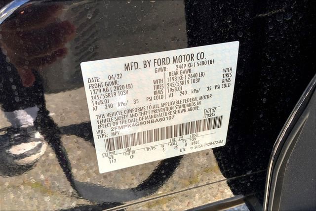 Used 2022 Ford Edge SE w/ Black Appearance Package image 29