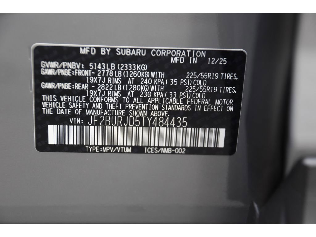 New 2026 Subaru Outback Touring XT AWD/4WD image 27