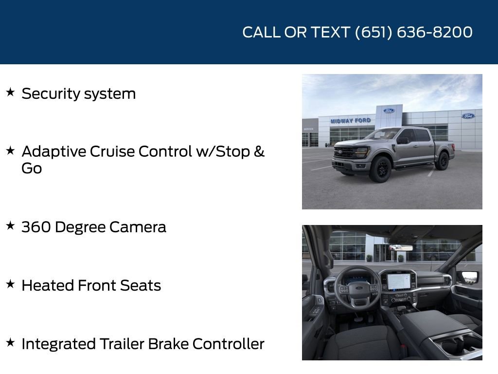 New 2025 Ford F150 XLT w/ Equipment Group 302A MID image 25