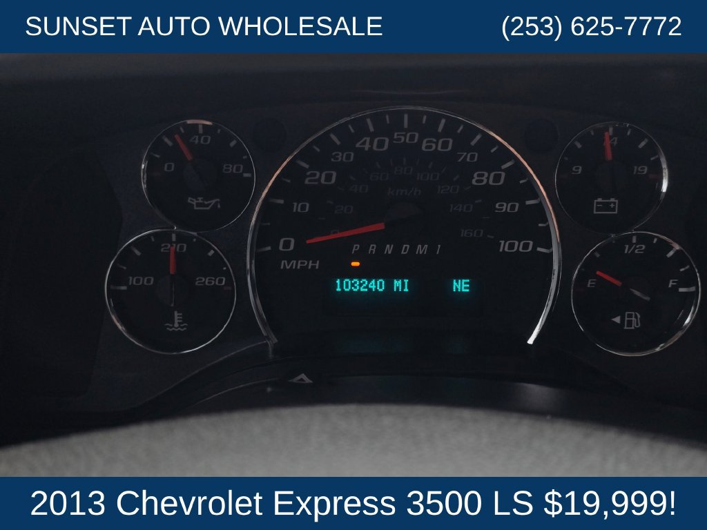 Used 2013 Chevrolet Express 3500 LS w/ Power Package RWD image 26