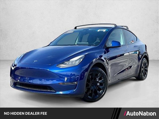 Used 2022 Tesla Model Y Long Range AWD/4WD image 1