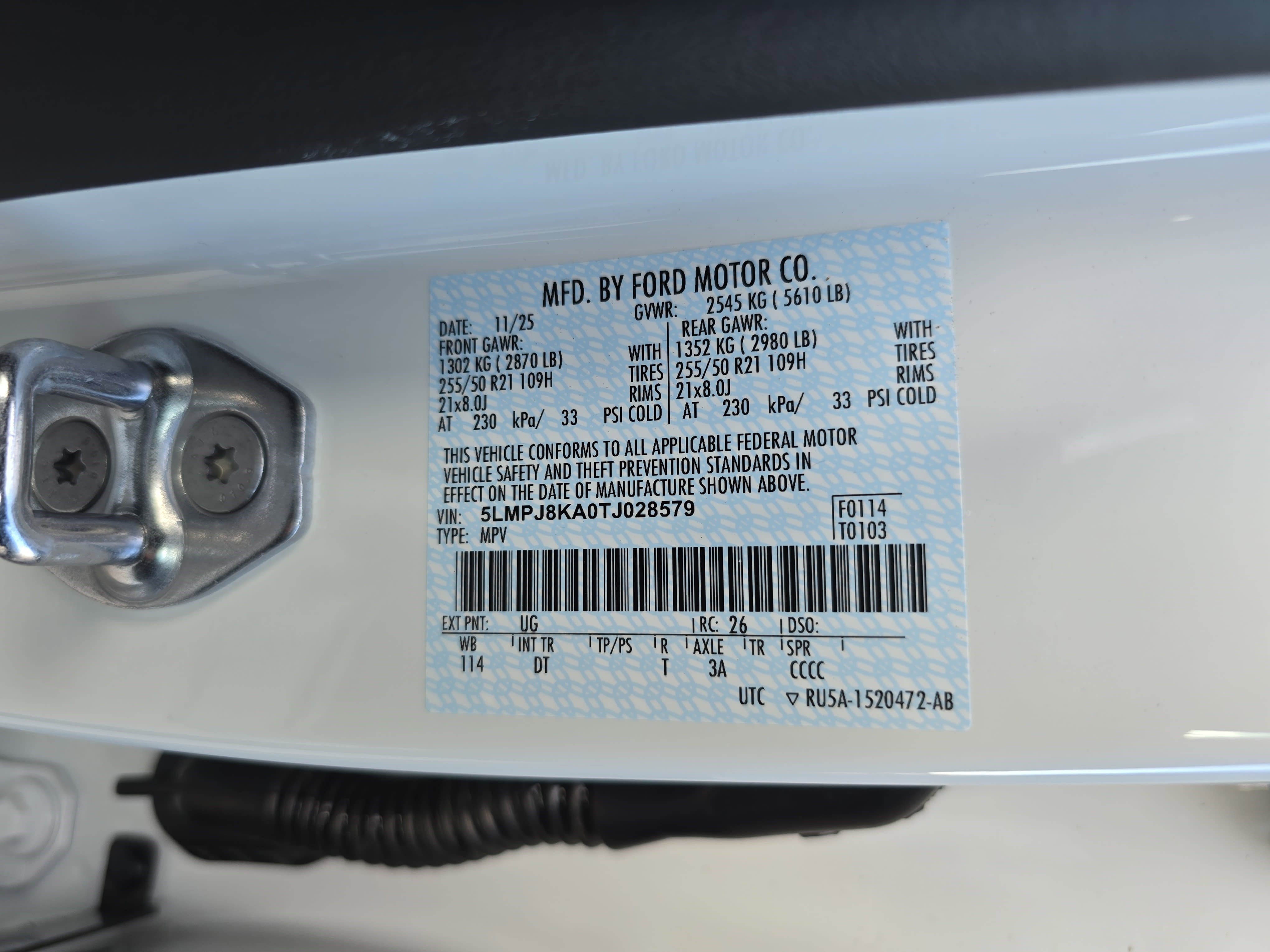 New 2026 Lincoln Nautilus Reserve AWD/4WD image 36