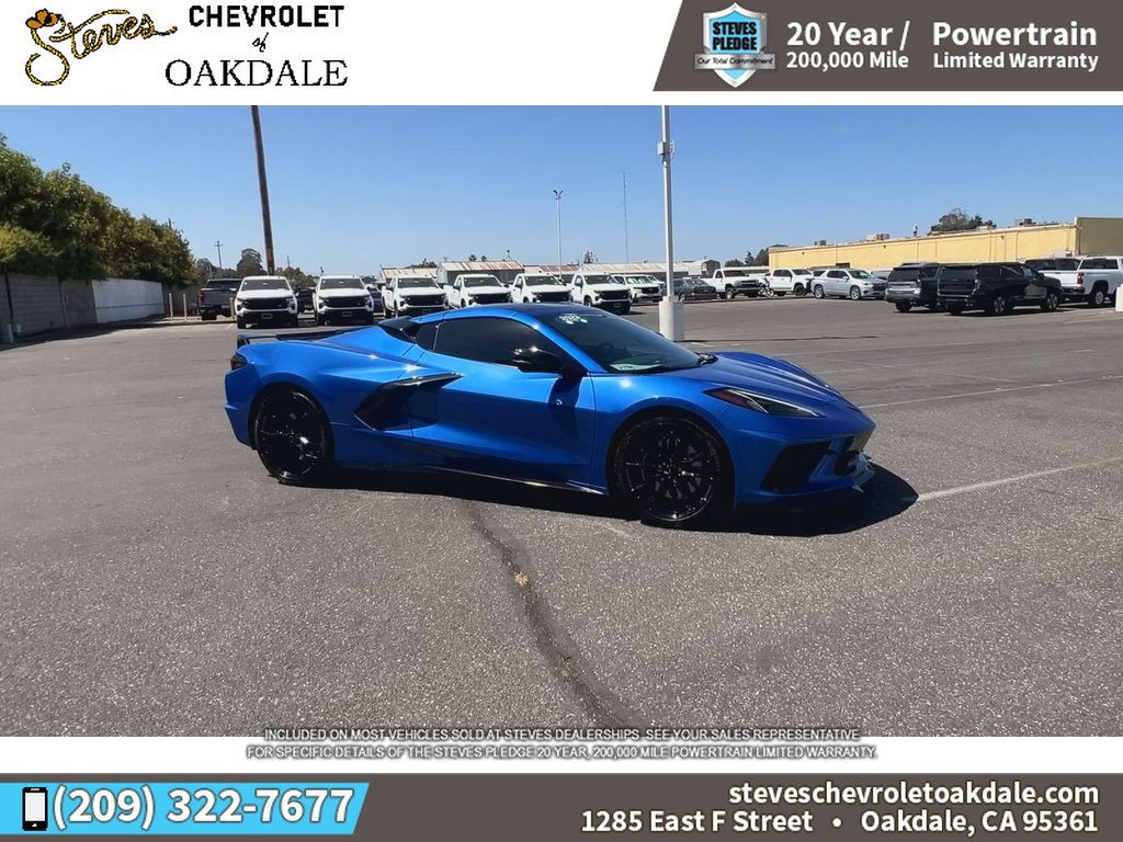 Certified 2023 Chevrolet Corvette Stingray Coupe w/ Z51 Performance Package RWD image 2
