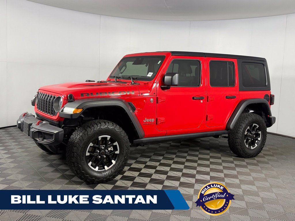 Used 2025 Jeep Wrangler Unlimited Rubicon w/ Convenience Group AWD/4WD 360° Tour