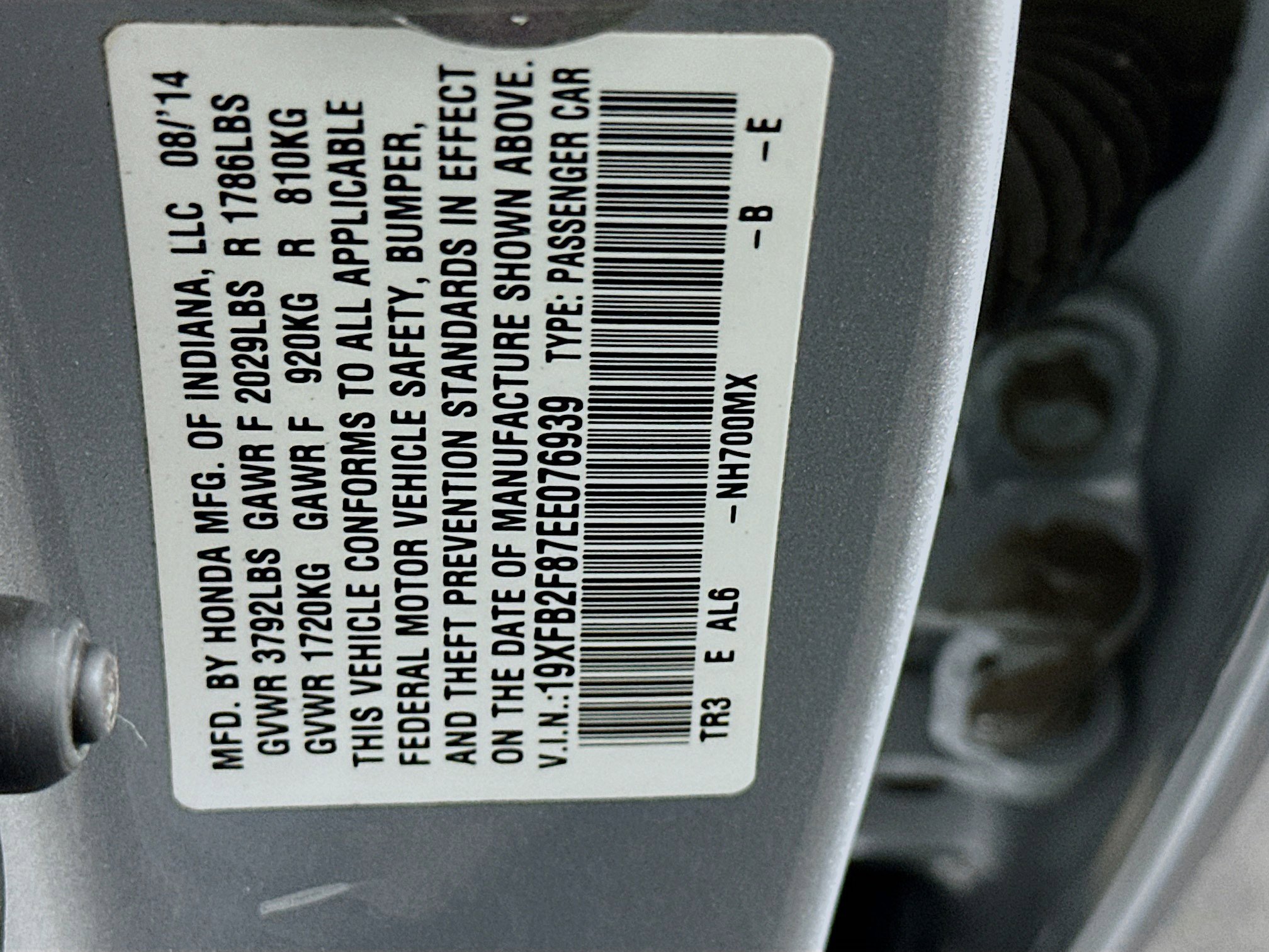 Used 2014 Honda Civic EX image 12