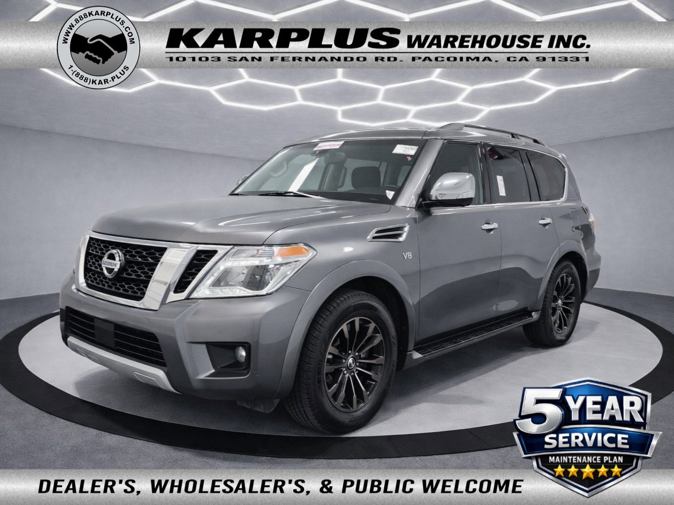 Used 2017 Nissan Armada Platinum w/ Captain Seat Package image 1