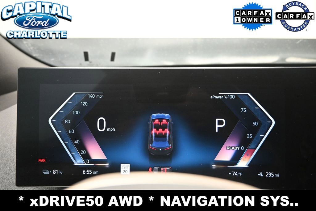 Used 2023 BMW iX xDrive50 AWD/4WD image 13