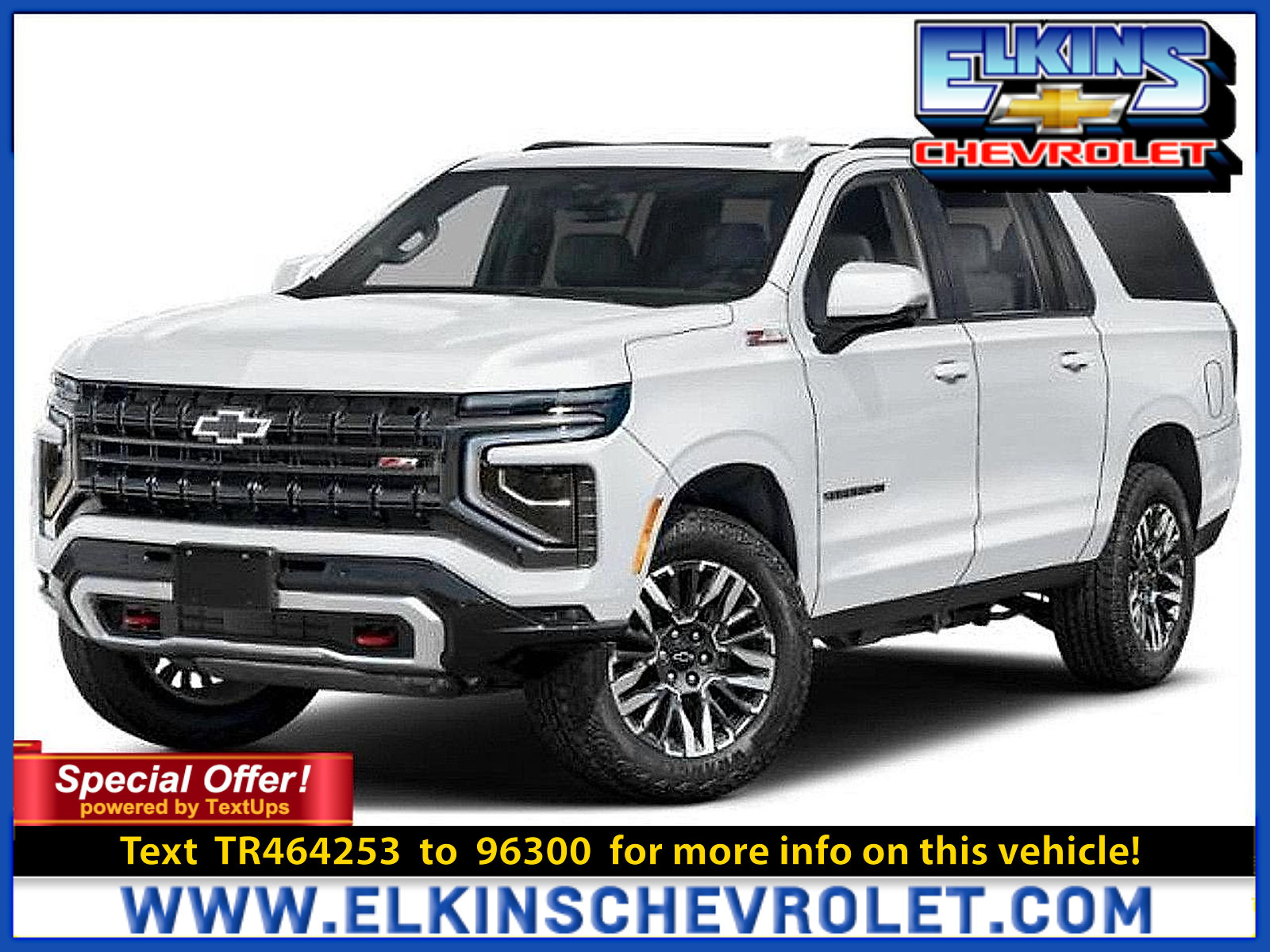 New 2026 Chevrolet Suburban Z71 w/ Z71 Off-Road Package