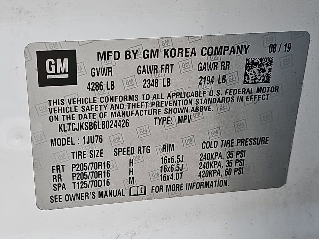 Used 2020 Chevrolet Trax LS w/ Tint and Cruise Package image 40