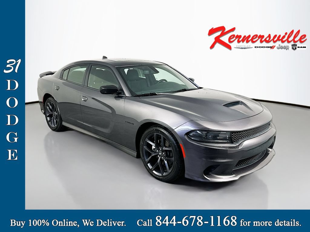 Used 2022 Dodge Charger R/T w/ Blacktop Package RWD image 1