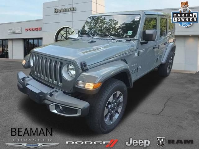 Used 2023 Jeep Wrangler Unlimited Sahara w/ Cold Weather Group AWD/4WD 360° Tour