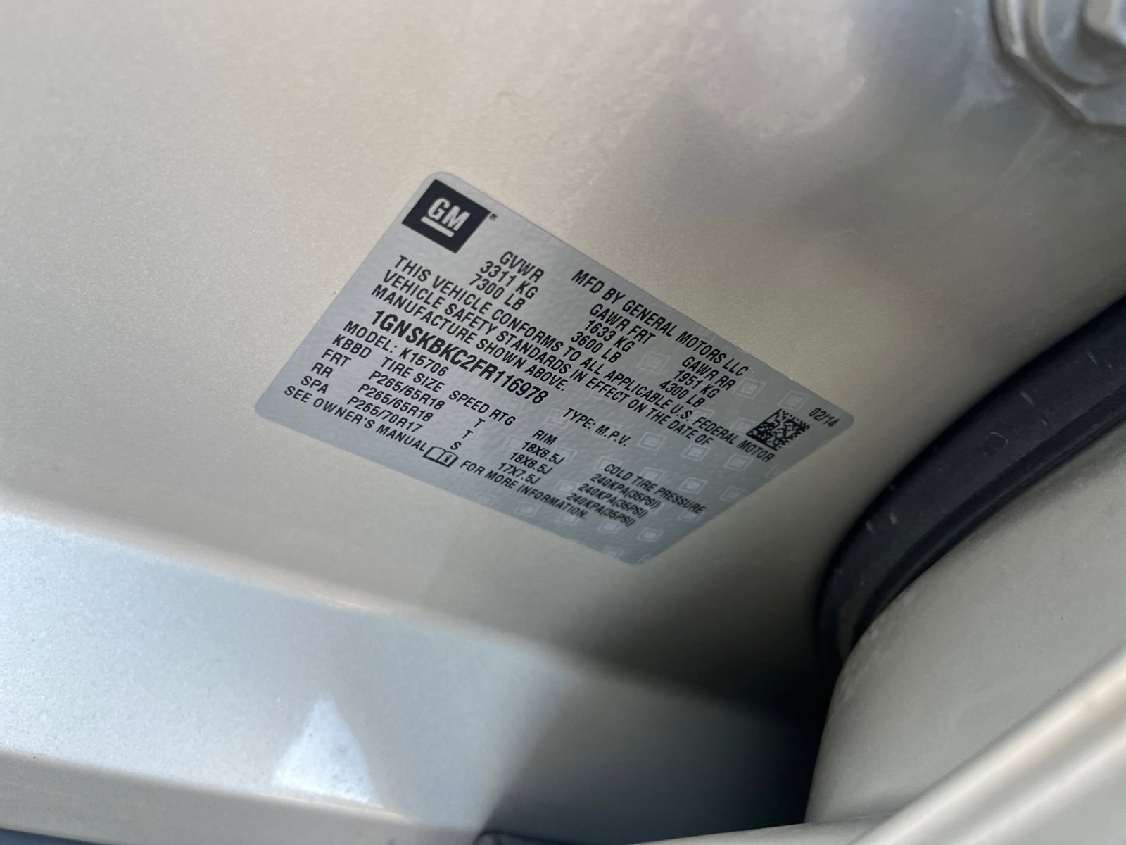 Used 2015 Chevrolet Tahoe LT w/ Luxury Package image 26