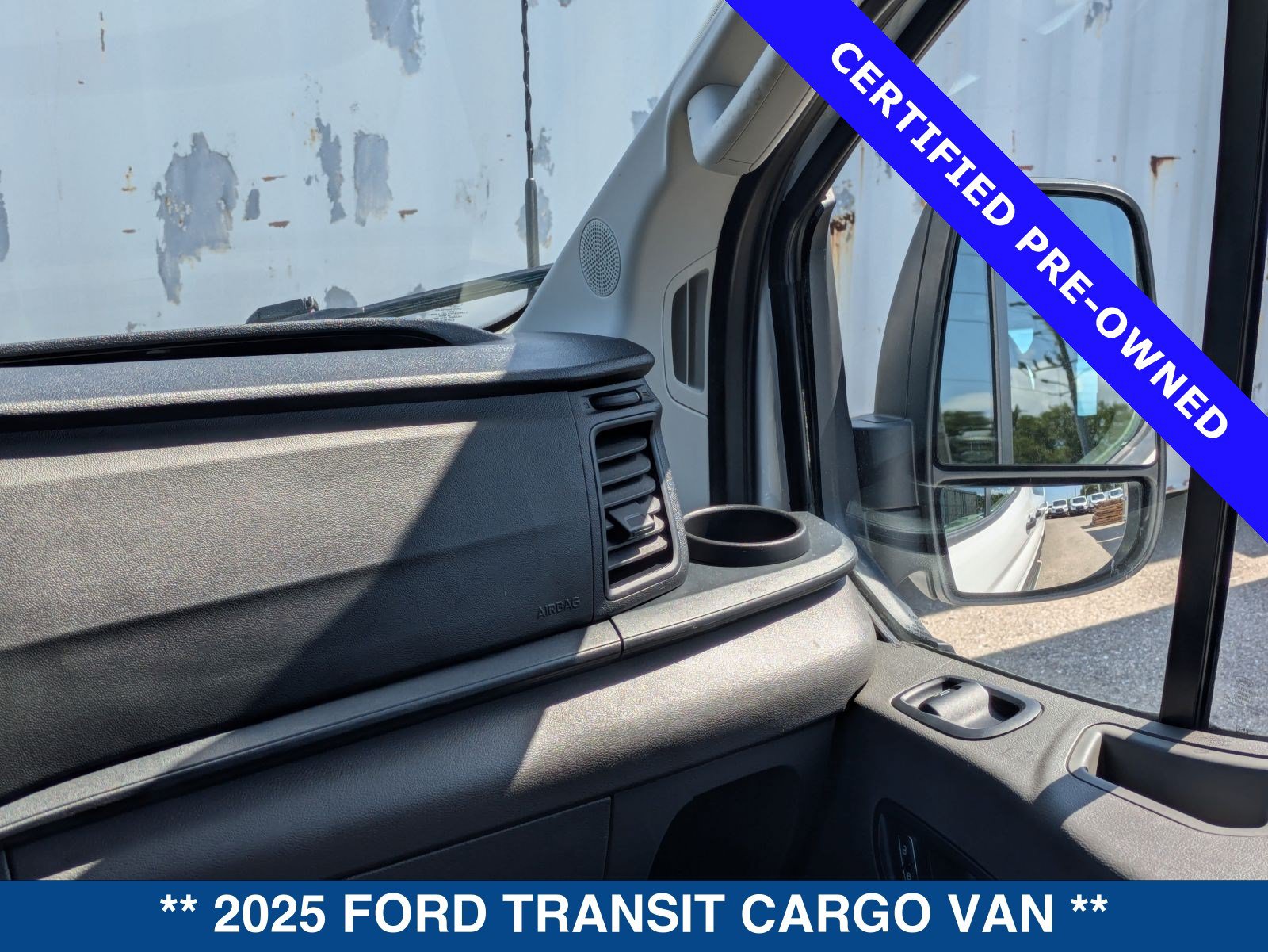 Certified 2025 Ford Transit 250 Low Roof w/ Exterior Upgrade Package RWD image 16