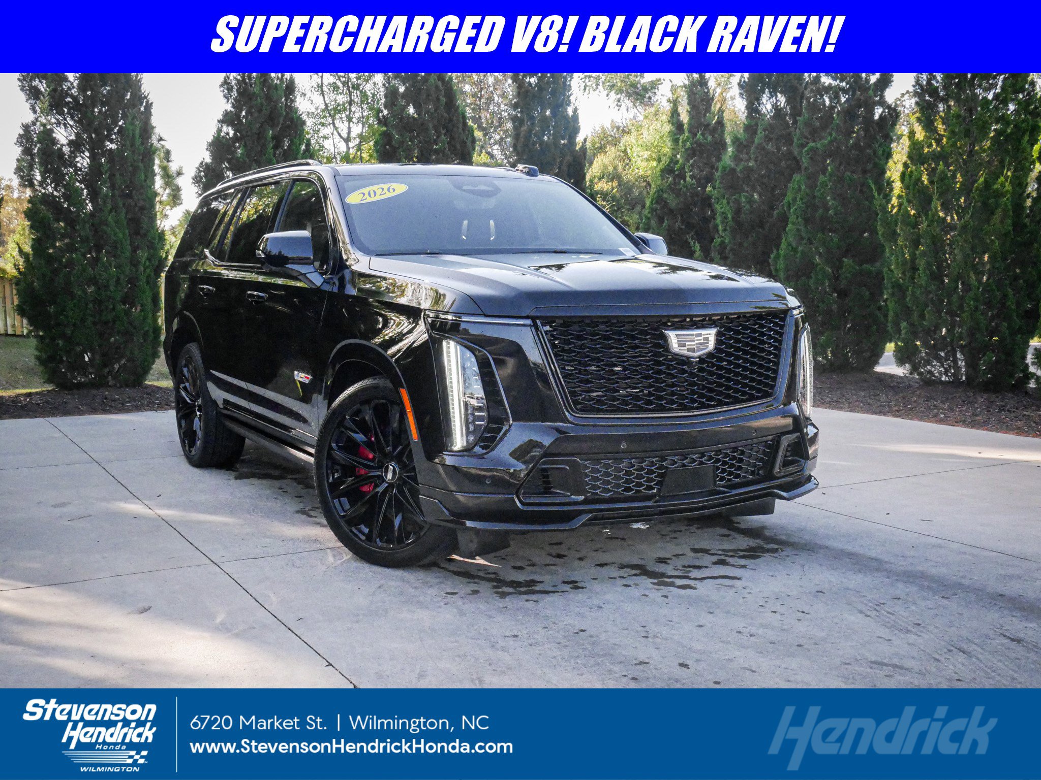 Used 2026 Cadillac Escalade V w/ LPO, ONYX Package