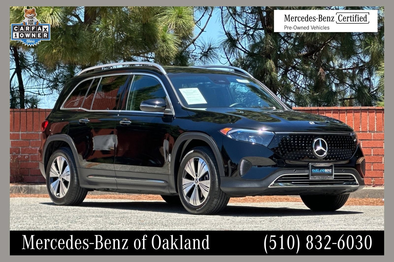 Certified 2024 Mercedes-Benz EQB 300 4MATIC 360° Tour