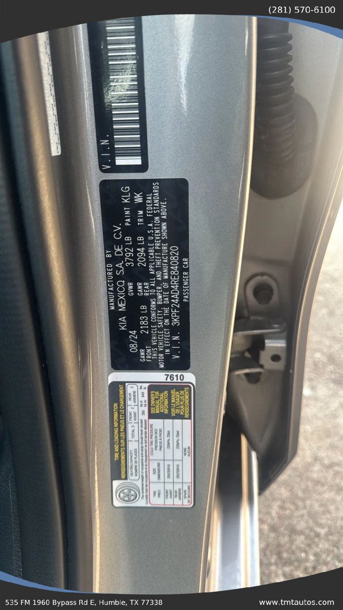 Used 2024 Kia Forte LXS FWD image 24