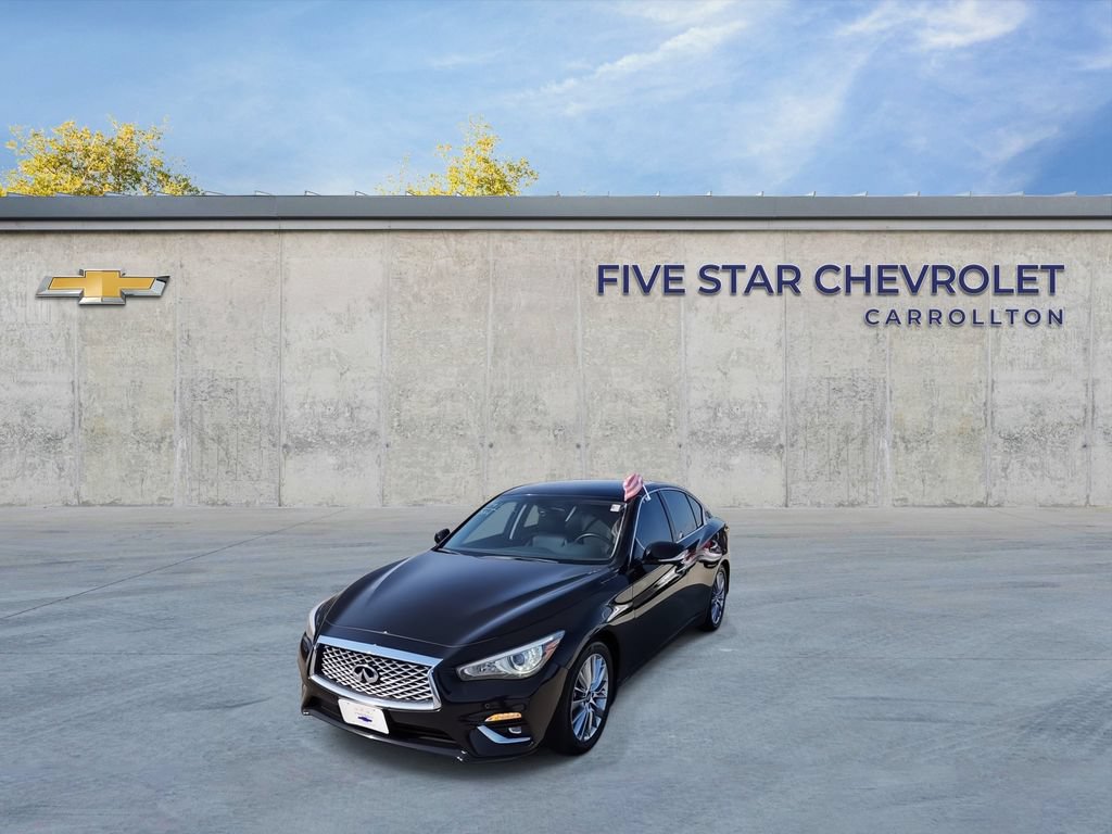 Used 2023 INFINITI Q50 Luxe w/ Cargo Package RWD image 3