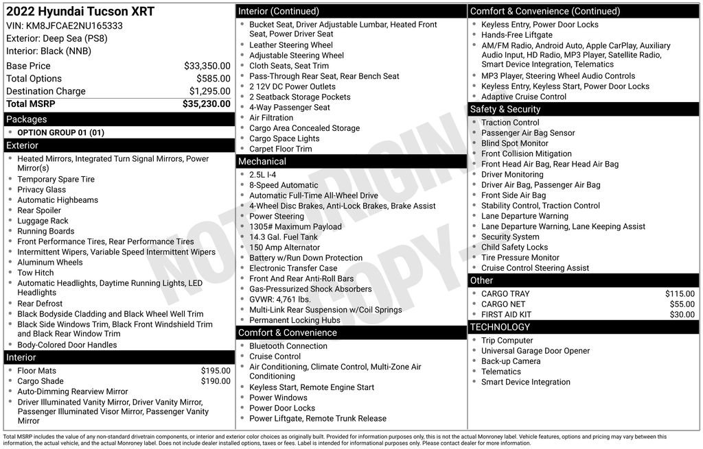 Used 2022 Hyundai Tucson XRT image 30