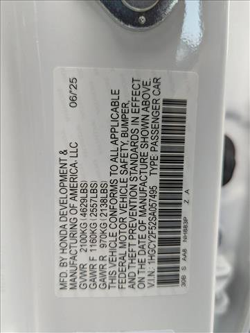 New 2025 Honda Accord Sport image 17