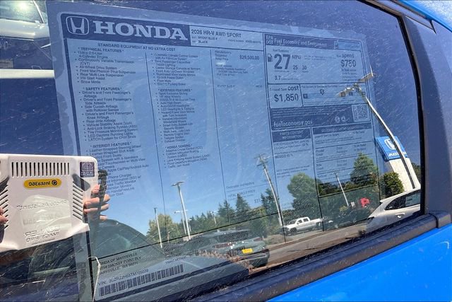 New 2026 Honda HR-V Sport image 27