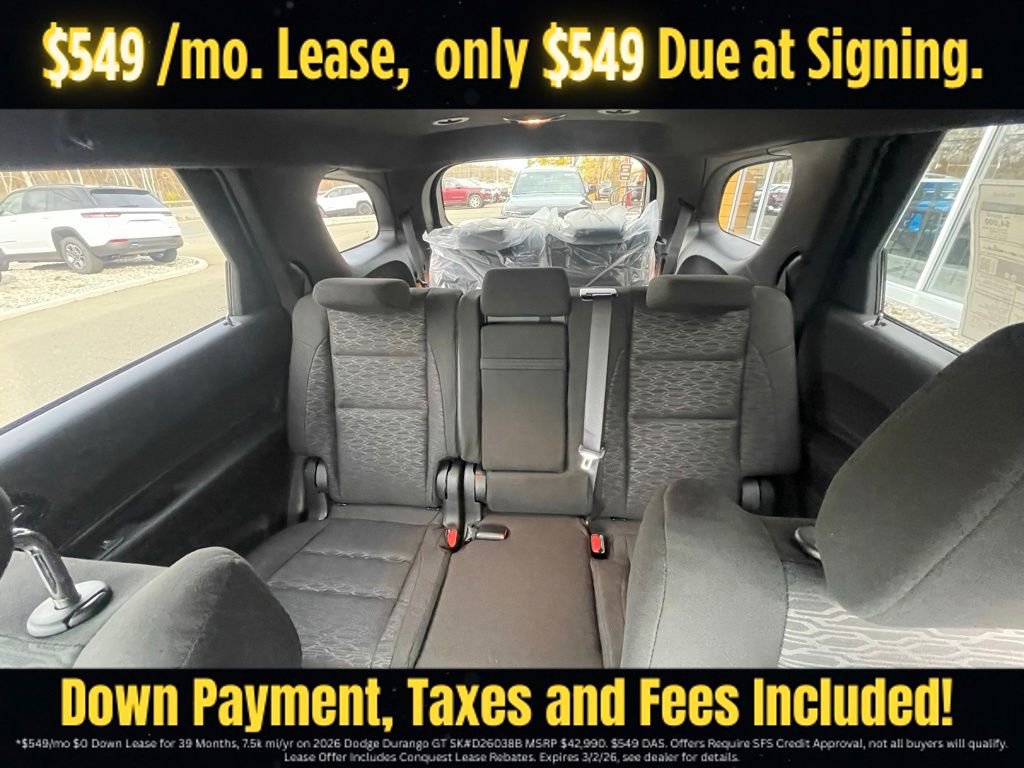 New 2026 Dodge Durango GT w/ Blacktop Package image 20