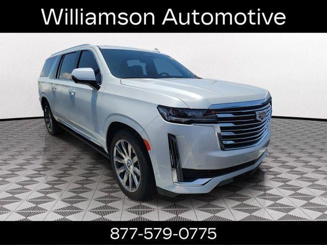 Certified 2024 Cadillac Escalade ESV Premium Luxury Platinum w/ Heavy-Duty Trailer Package