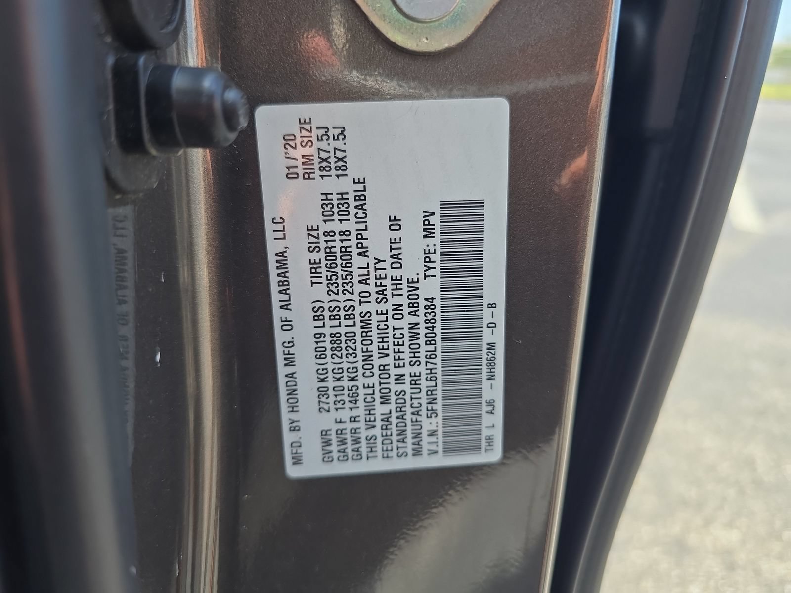 Used 2020 Honda Odyssey EX-L image 28