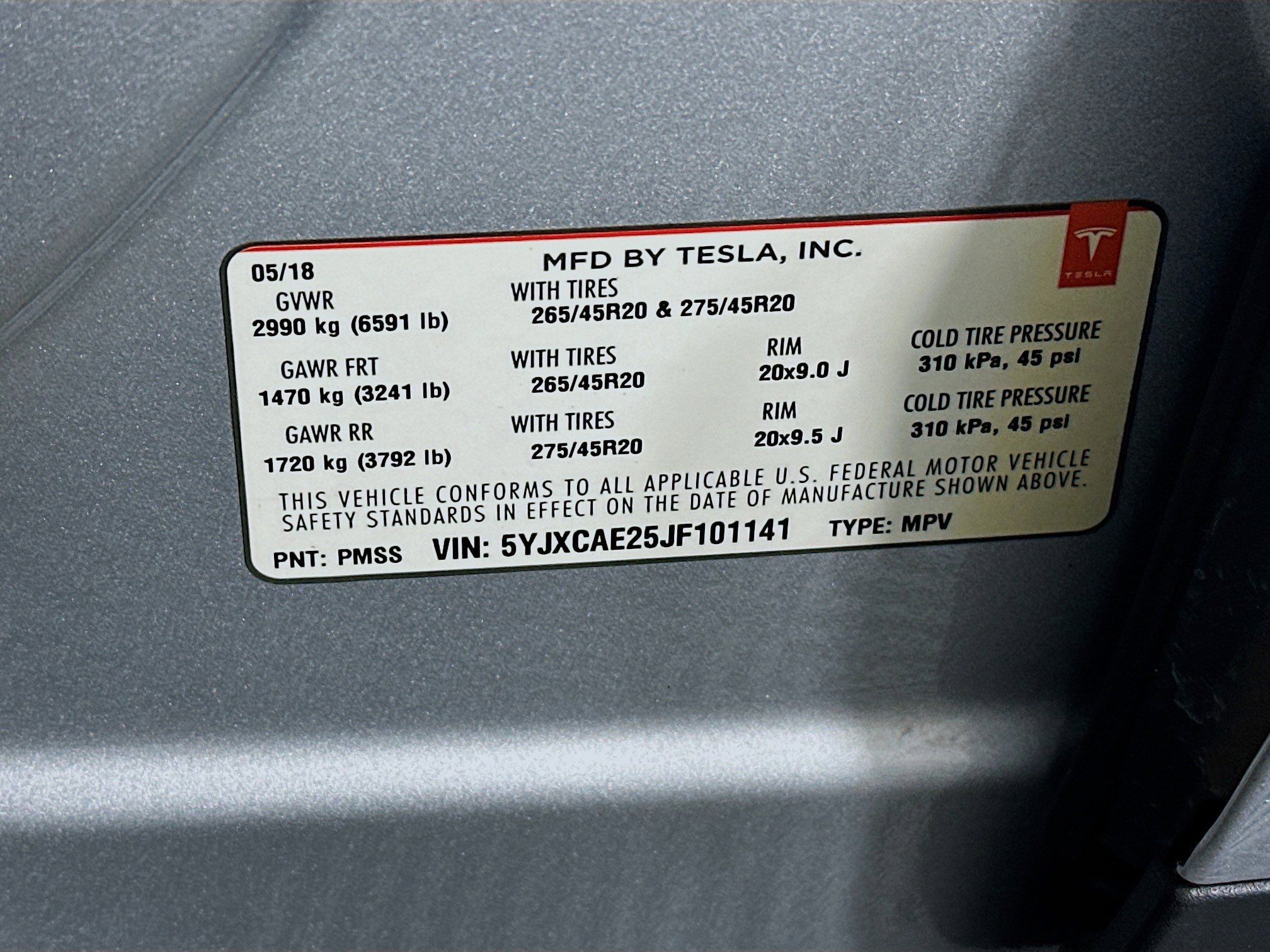 Used 2018 Tesla Model X 75D AWD/4WD image 12