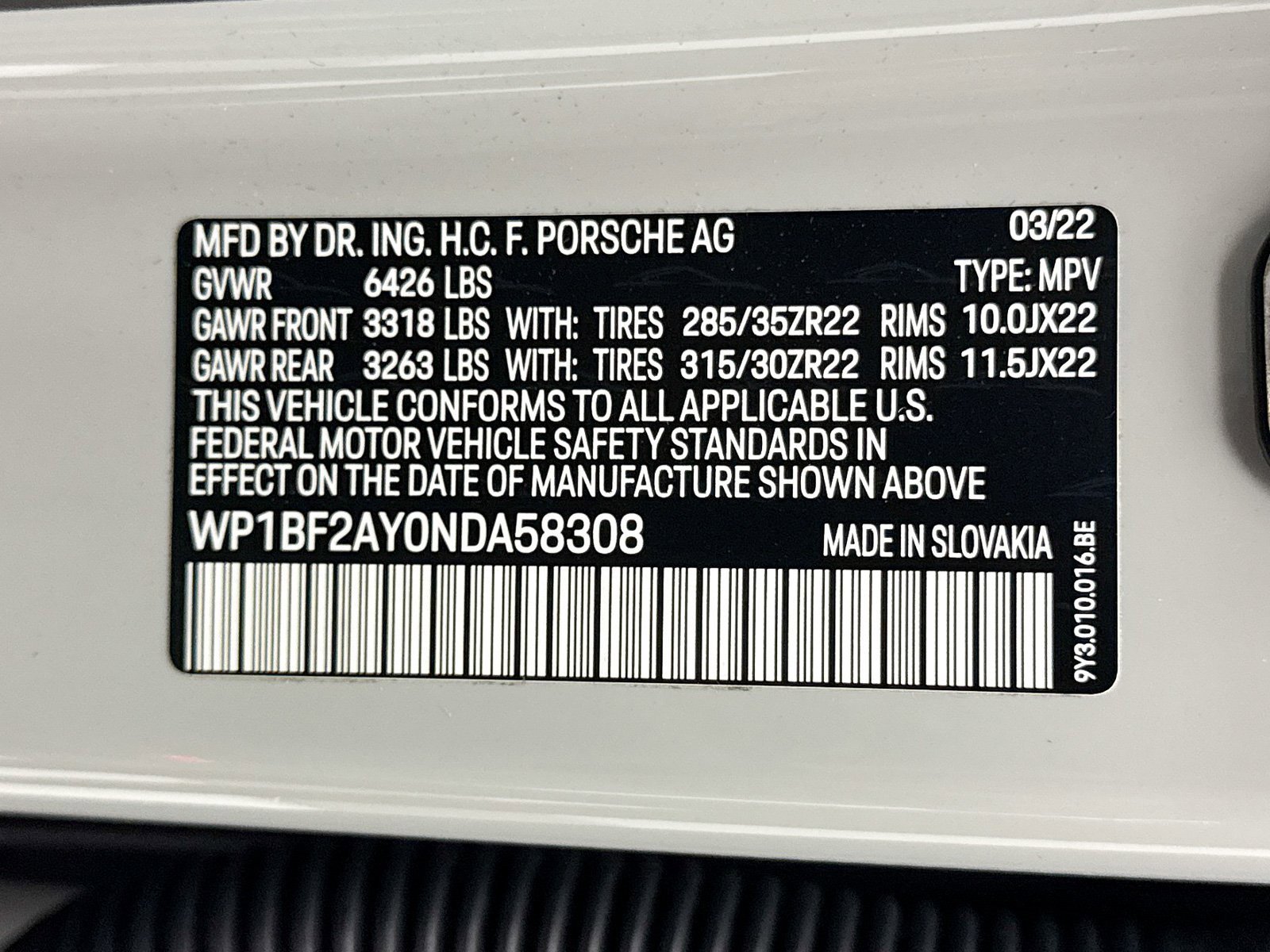 Used 2022 Porsche Cayenne Turbo image 47