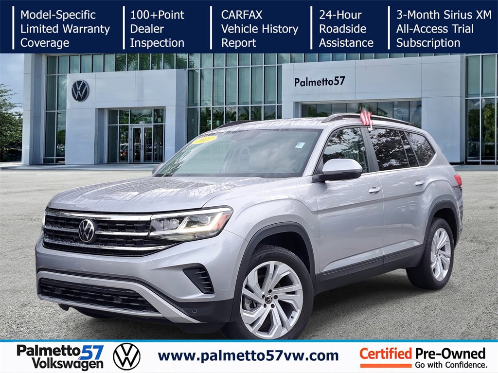 Certified 2022 Volkswagen Atlas SE