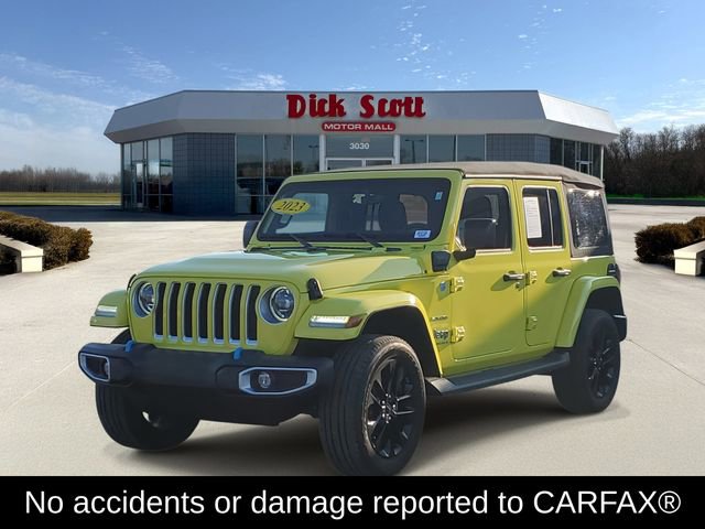 Used 2023 Jeep Wrangler Unlimited Sahara w/ Cold Weather Group image 3