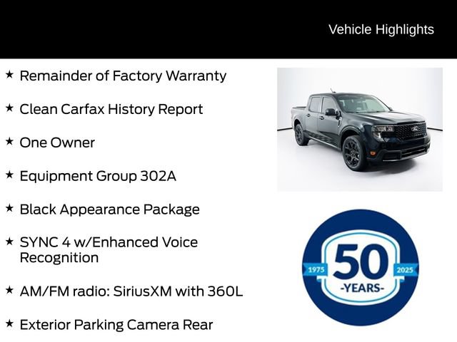 Used 2025 Ford Maverick XLT w/ Black Appearance Package AWD/4WD image 6