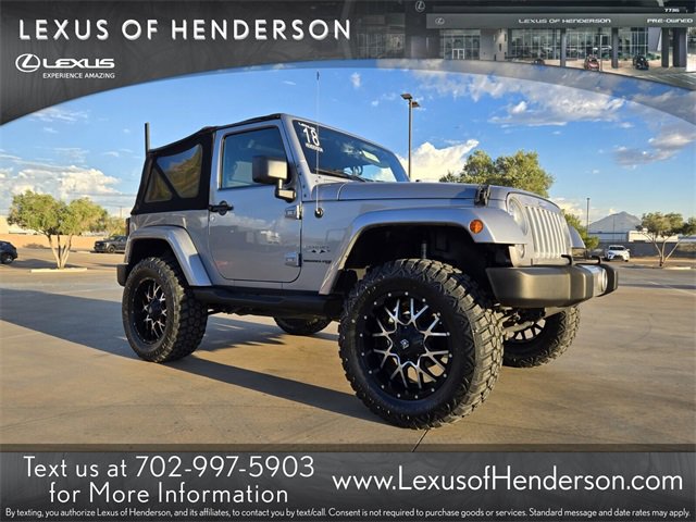 Used 2018 Jeep Wrangler Sahara