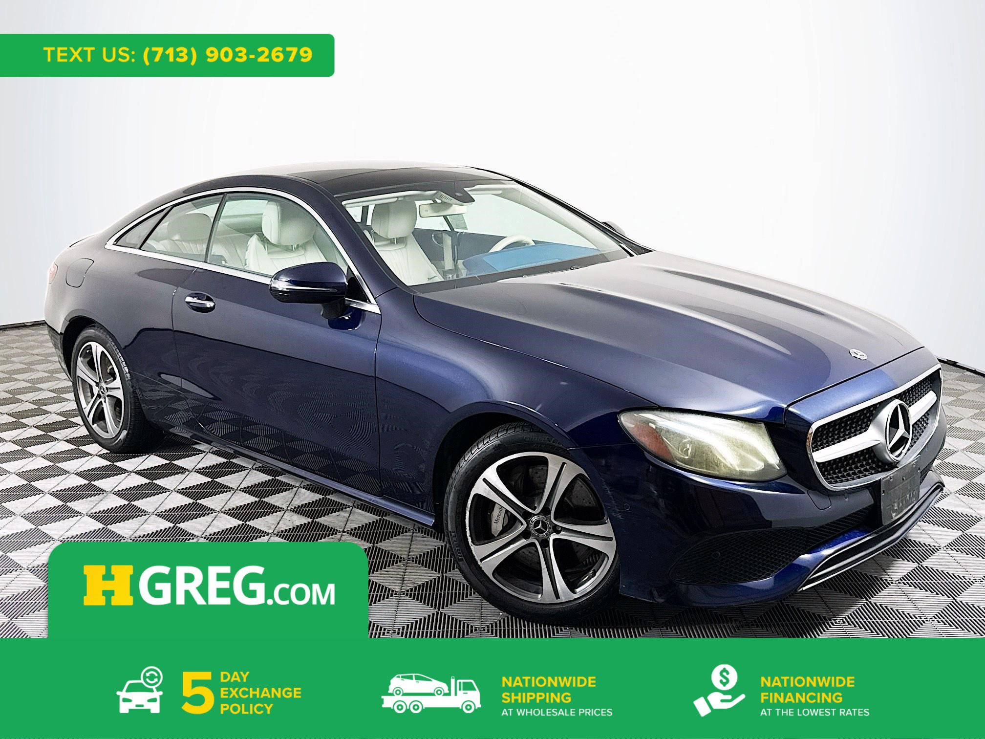 Used 2018 Mercedes-Benz E 400 Coupe w/ Premium 1 Package