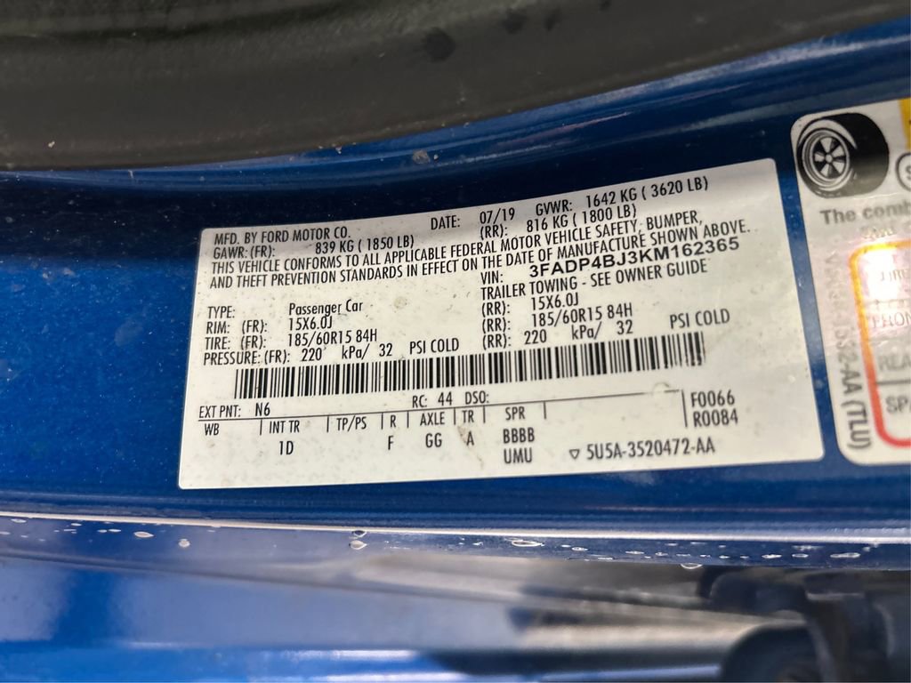 Used 2019 Ford Fiesta SE image 15