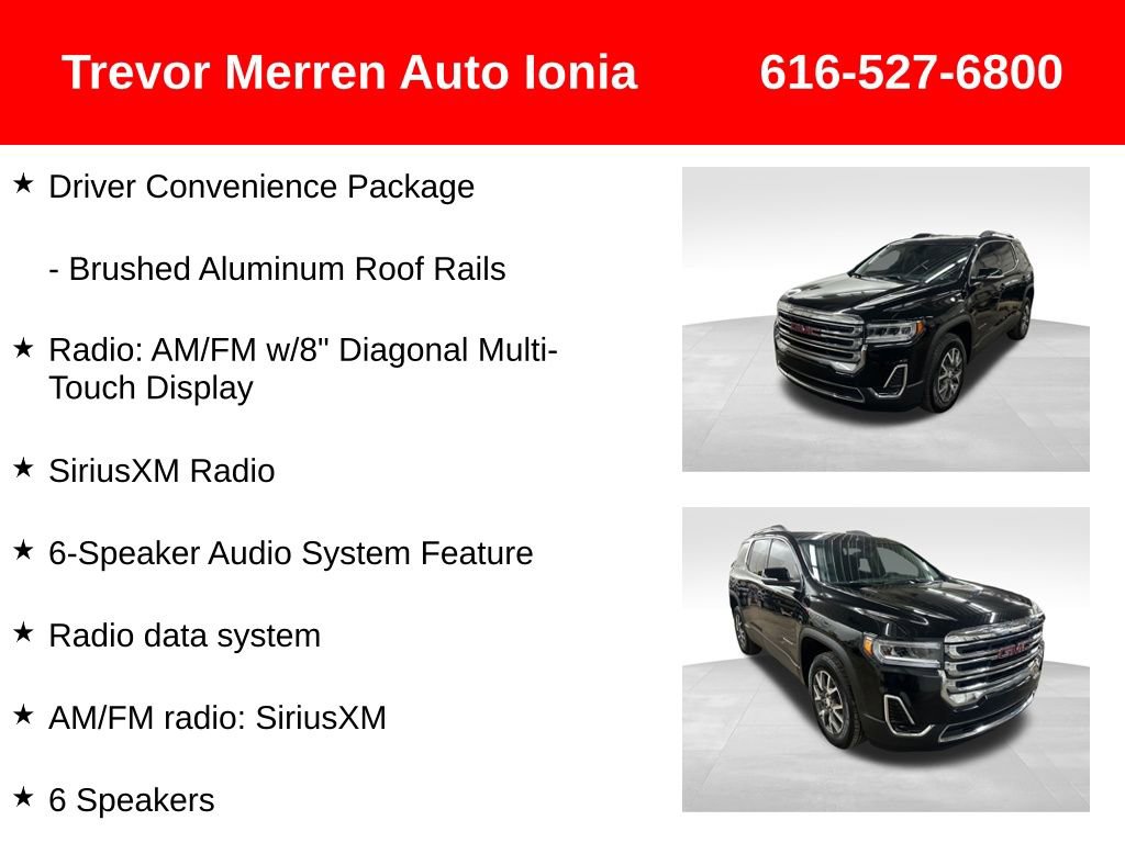 Used 2023 GMC Acadia SLE w/ Driver Convenience Package image 32