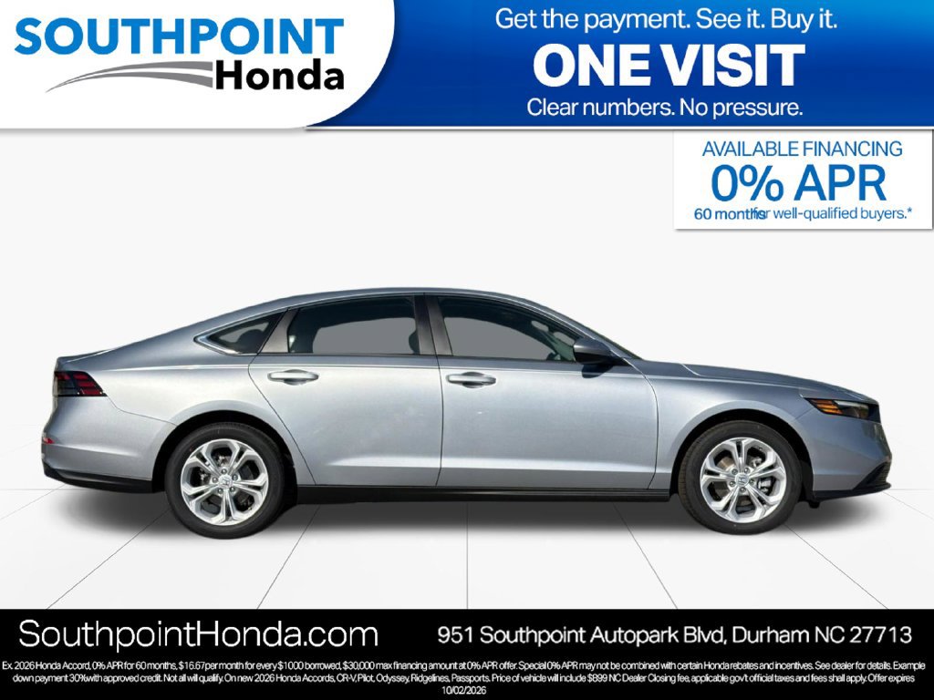 New 2026 Honda Accord LX image 2