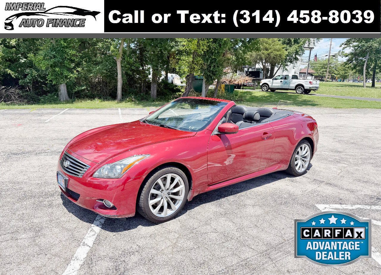 Used 2014 INFINITI Q60 Convertible w/ Premium Package