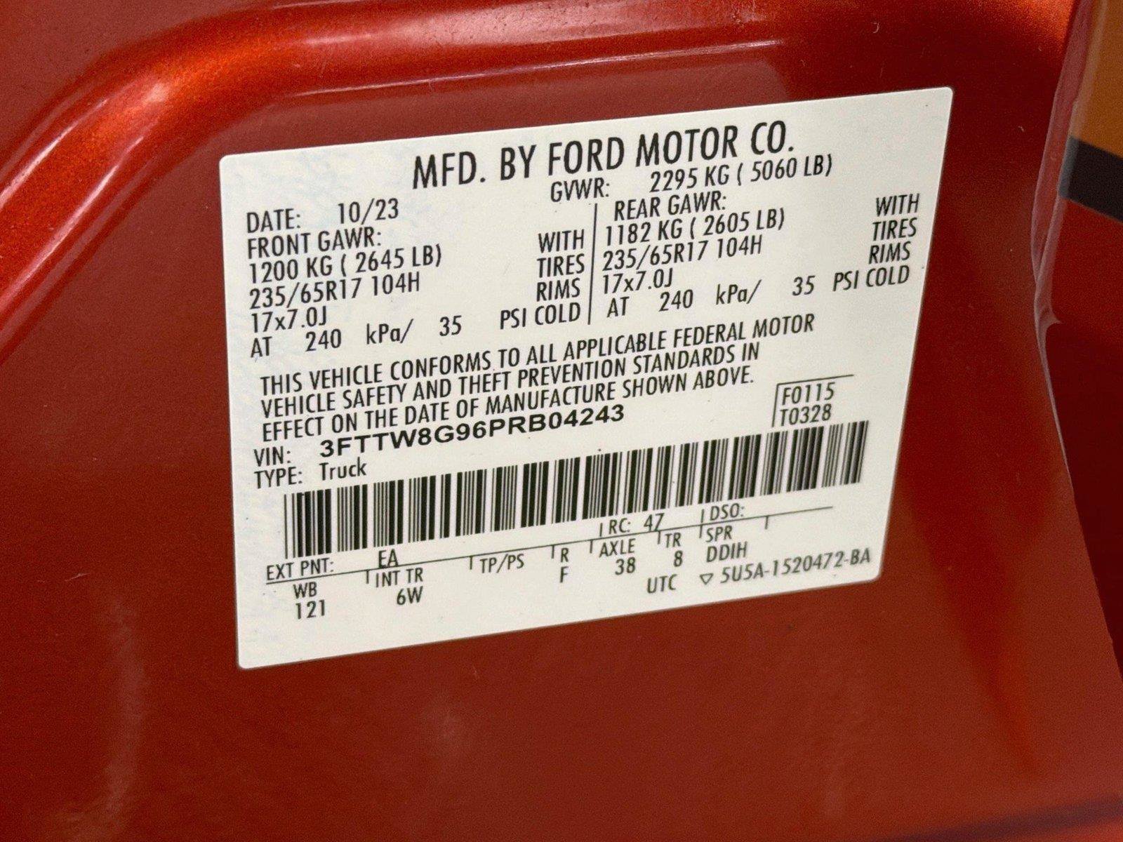 Used 2023 Ford Maverick Tremor w/ Tremor Off-Road Package AWD/4WD image 42