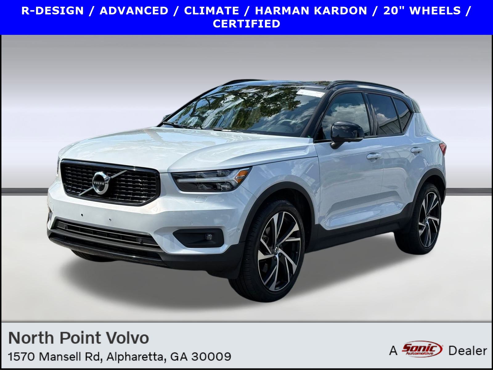 Certified 2022 Volvo XC40 T5 R-Design w/ Advanced Package