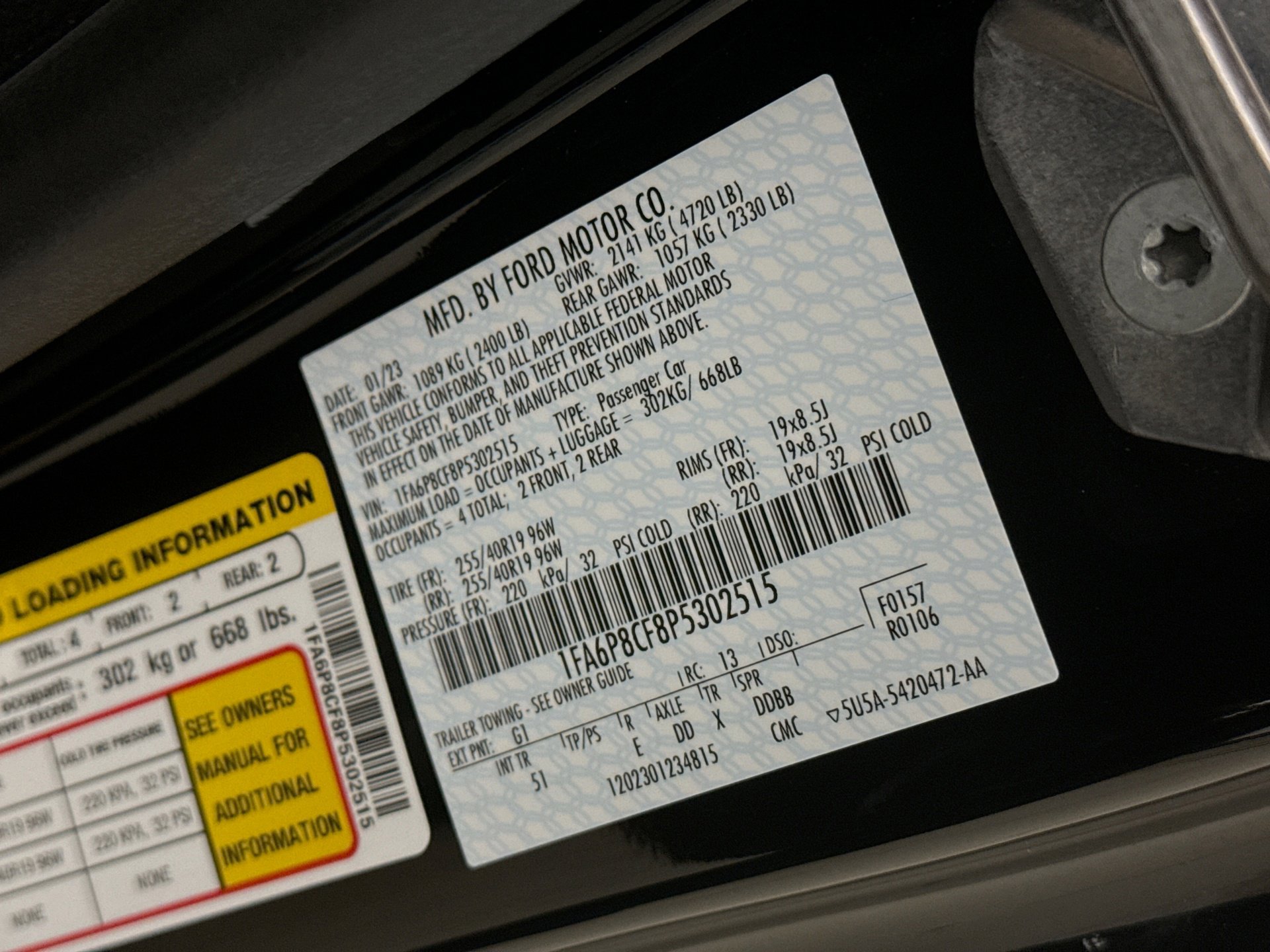 Used 2023 Ford Mustang GT Premium w/ Equipment Group 401A image 22